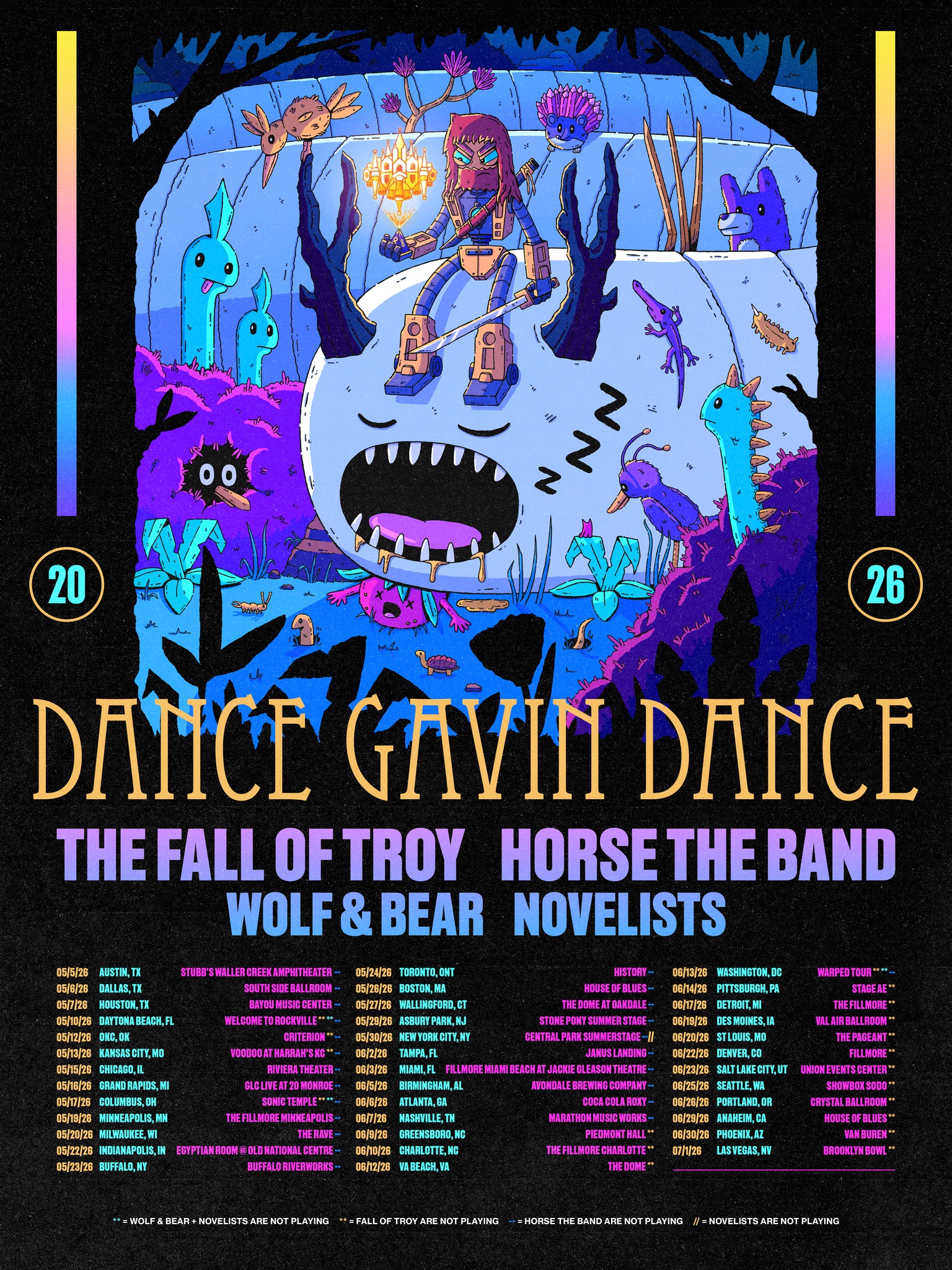 Horse The Band The Mechanical Hand Tour Poster